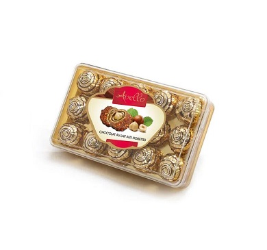 [201] BOMBONES AVELLO CHOCOLATE CON AVELLANA 187 GRAMOS