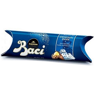 [3460] BOMBONES BACI CLASICO 3 UNIDADES TUBO 37.5 GRAMOS