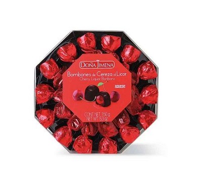 BOMBONES DOÑA JIMENA CEREZA AL LICOR 150 GRAMOS