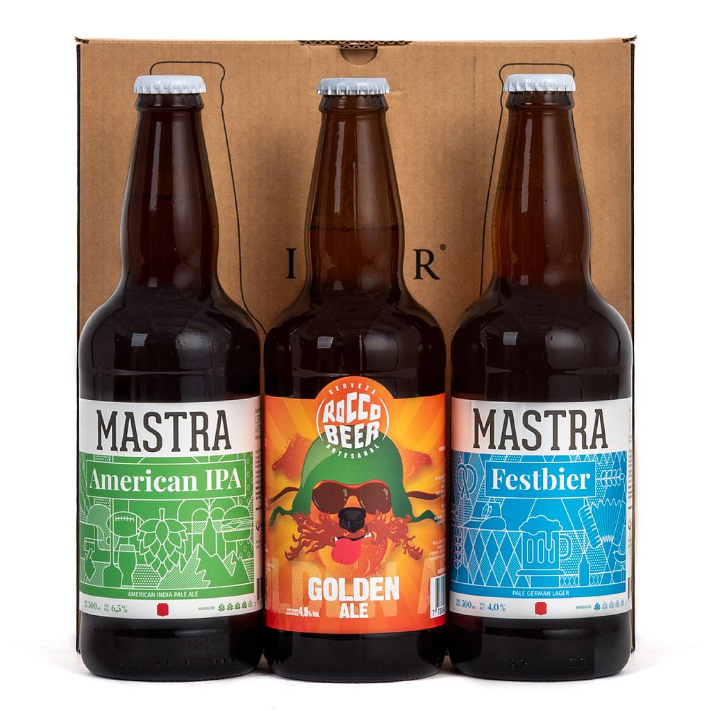 PACK CERVEZAS ARTESANALES X 3