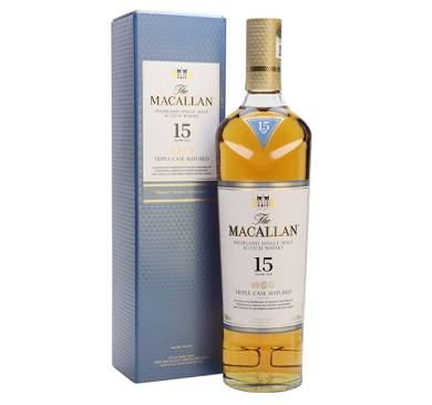 WHISKY DE MALTA THE MACALLAN 15 AÑOS 700 ML
