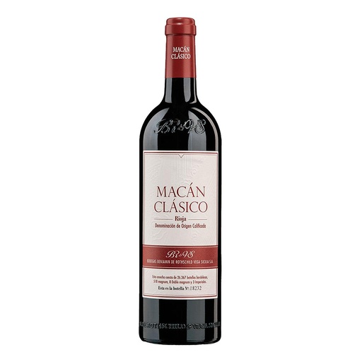 [3610] VINO MACAN CLASICO 2016 750 ML