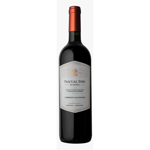 [4535] VINO PASCUAL TOSO RESERVA CABERNET SAUVIGNON 750 ML