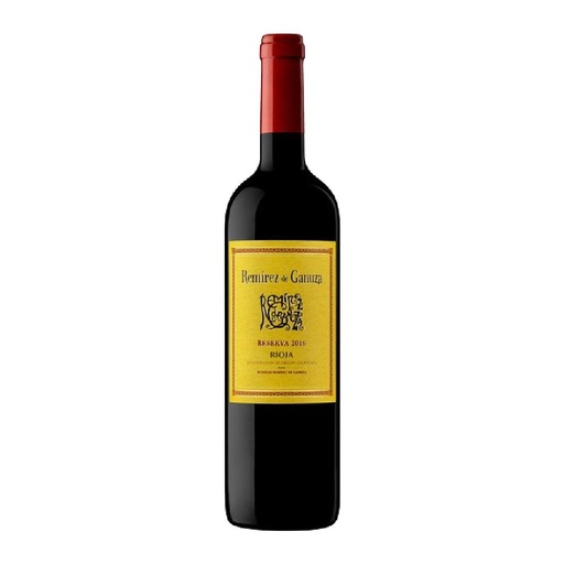 [33616] VINO REMIREZ DE GANUZA RESERVA 2016 750 ML