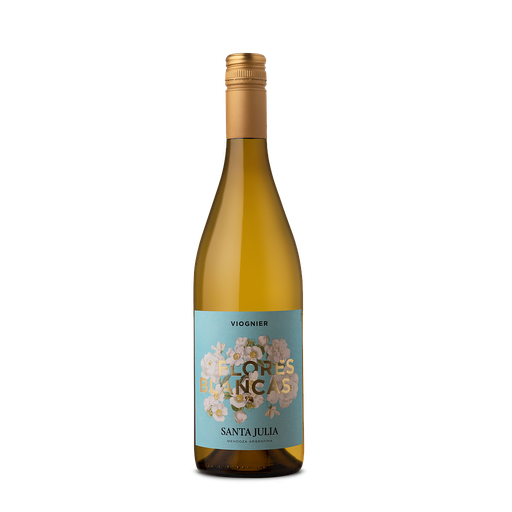 VINO SANTA JULIA FLORES BLANCAS VIOGNIER 750 ML