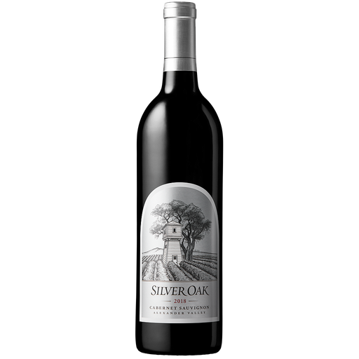 VINO SILVER OAK ALEXANDER VALLEY CABERNET SAUVIGNON 2018 750 ML