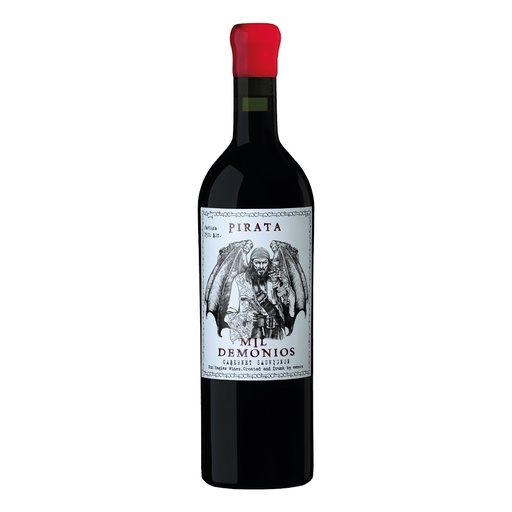 [33516] VINO SIN REGLA MIL DEMONIOS PIRATA CABERNET SAUVIGNON 750 ML