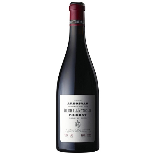 [33893] VINO TERROIR AL LIMIT ARBOSSAR 2022 750 ML
