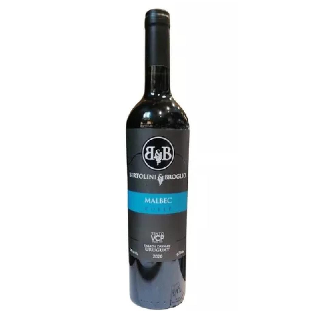 VINO BERTOLINI &amp; BROGLIO MALBEC ROBLE 750 ML