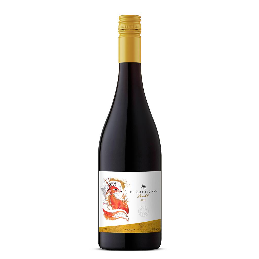 VINO EL CAPRICHO MERLOT 750 ML