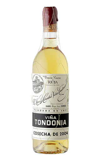 VINO VIÑA TONDONIA GRAN RESERVA BLANCO 2004 750 ML