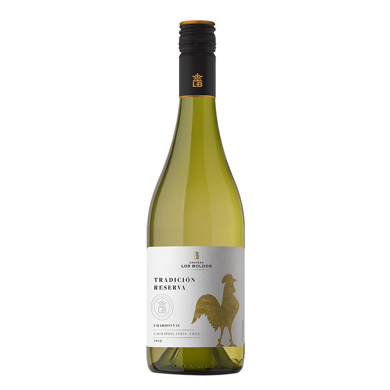 VINO CHATEAU LOS BOLDOS TRADICION RESERVA CHARDONNAY 750 ML