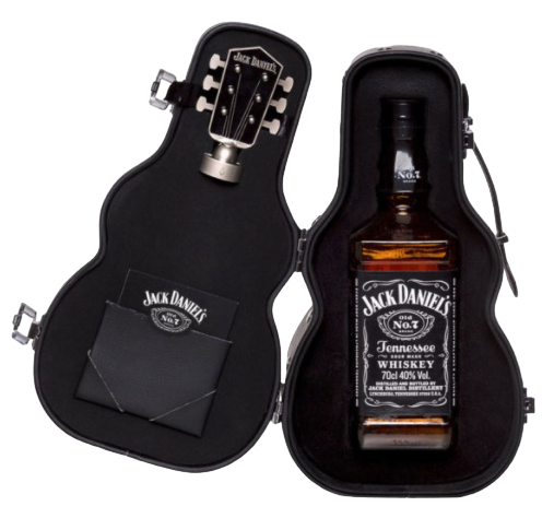 [31935] WHISKY AMERICANO JACK DANIEL'S 700 ML VAP GUITARRA
