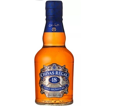 [3756] WHISKY ESCOCES CHIVAS REGAL 18 AÑOS 200 ML