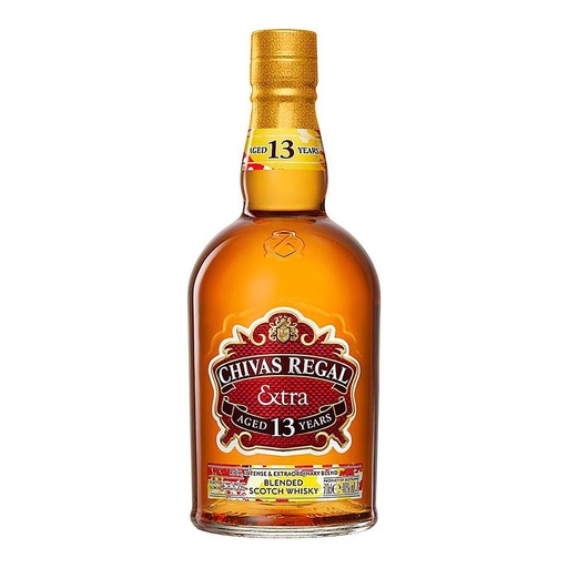 [1522] WHISKY ESCOCES CHIVAS REGAL EXTRA 13 AÑOS 1 LITRO