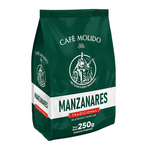 [35018] CAFE GLASEADO MOLIDO MANZANARES 250 GRAMOS