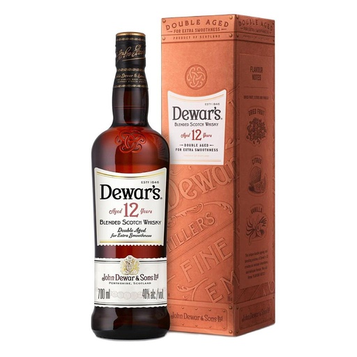 [736] WHISKY ESCOCES DEWAR'S 12 AÑOS 1 LITRO