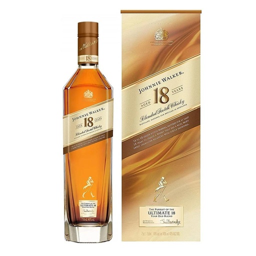 [735] WHISKY ESCOCES JOHNNIE WALKER 18 AÑOS 750 ML