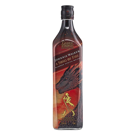 [3652] WHISKY ESCOCES JOHNNIE WALKER SONG OF FIRE 750 ML
