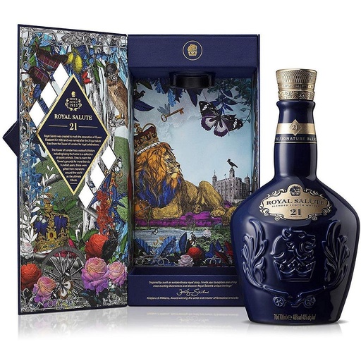 [506] WHISKY ESCOCES ROYAL SALUTE 21 AÑOS PORRON 700 ML