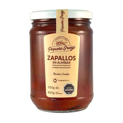 ZAPALLOS DELICATESSEN PEQUEÑA GRANJA  700 GRAMOS