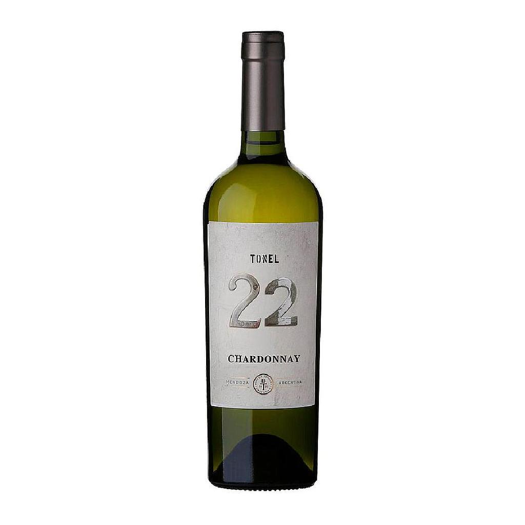 VINO TONEL 22 CHARDONNAY 750 ML