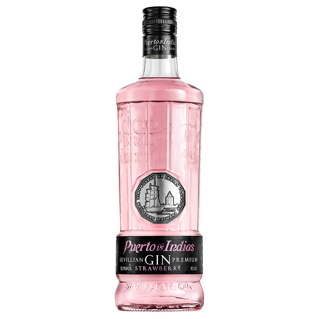 GIN PUERTO DE INDIAS STRAWBERRY 700 ML