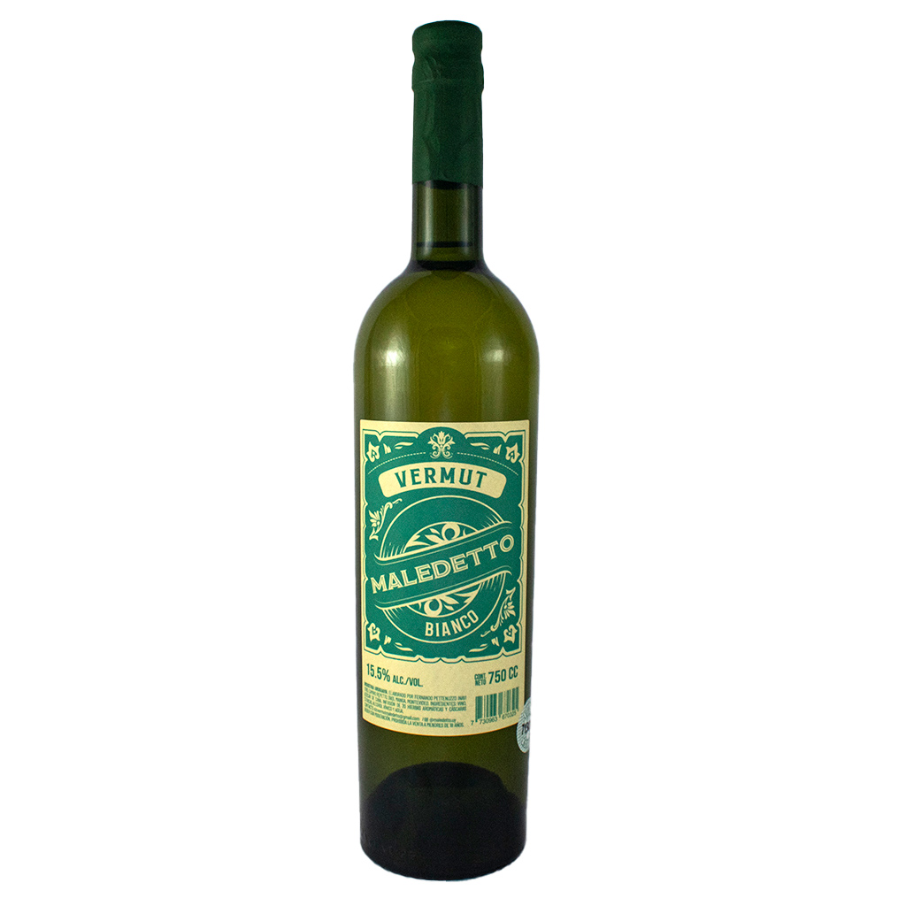 VERMUT MALEDETTO BIANCO 750 ML