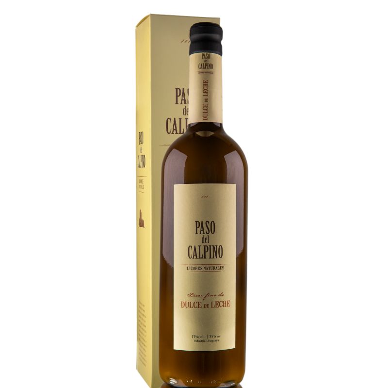 LICOR PASO DEL CALPINO DULCE DE LECHE 750 ML