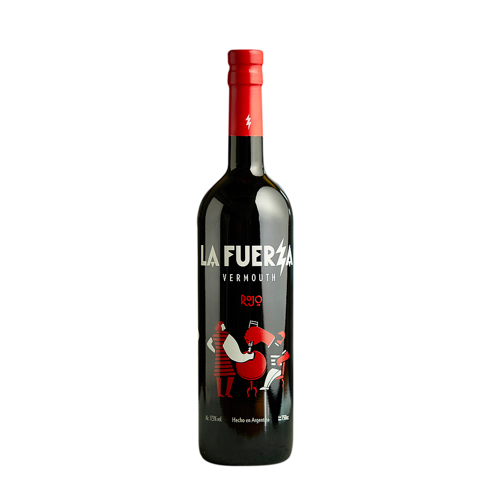 VERMUT LA FUERZA ROJO 750 ML