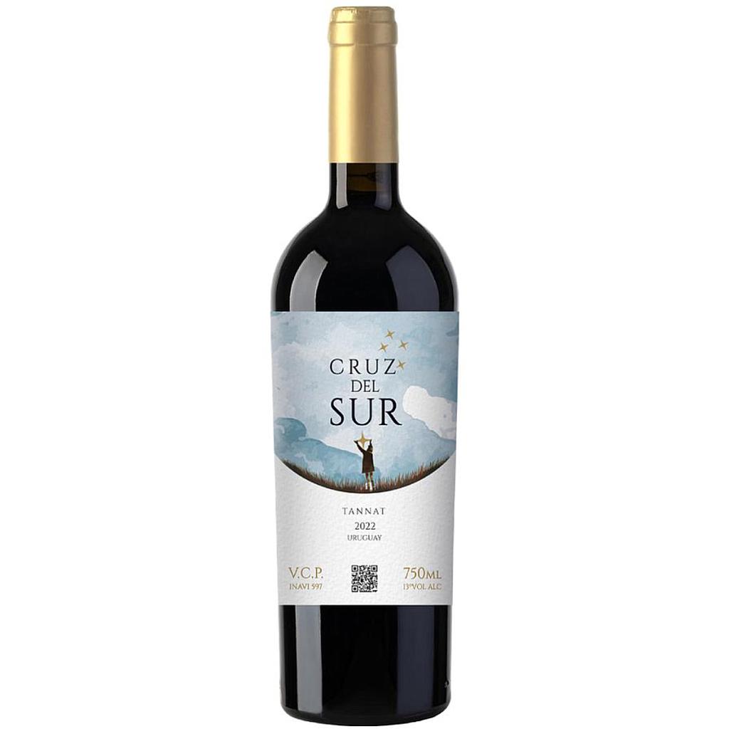 VINO CRUZ DEL SUR TINTO TANNAT 750 ML