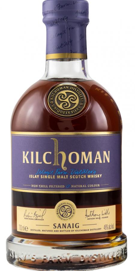 WHISKY DE MALTA KILCHOMAN SANAIG 700 ML