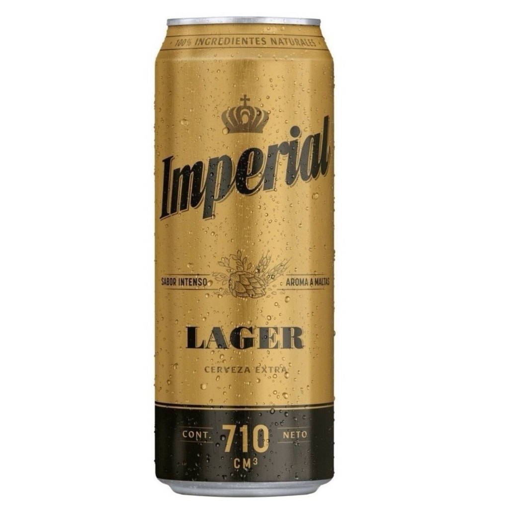 CERVEZA IMPERIAL LAGER LATA 710 ML