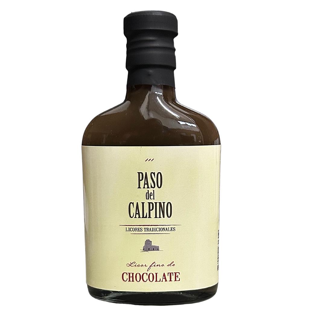 LICOR PASO DEL CALPINO CHOCOLATE PETACA 200 ML