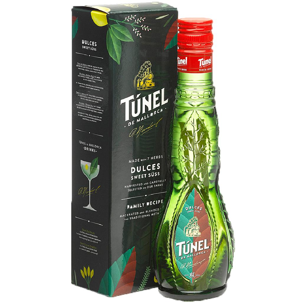 LICOR DE HIERBAS TUNEL DULCE CON ESTUCHE 700 ML