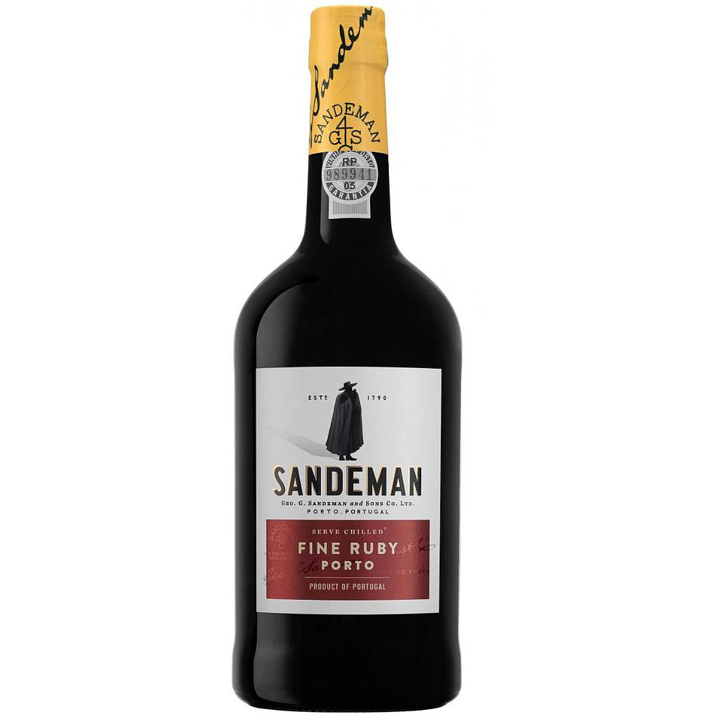 VINO OPORTO SANDEMAN FINE RUBY 750 ML