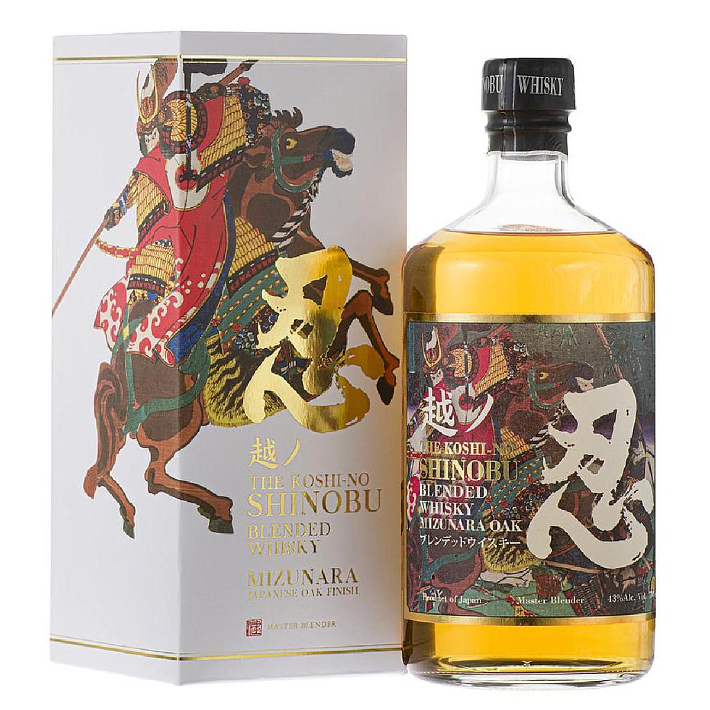 WHISKY JAPONES BLENDED SHINOBU 700 ML