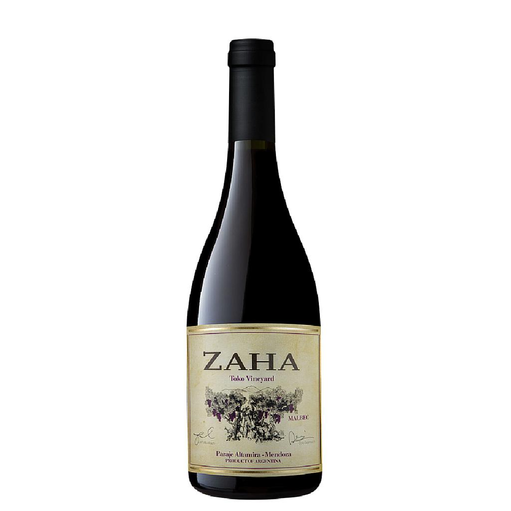 VINO ZAHA MALBEC 750 ML