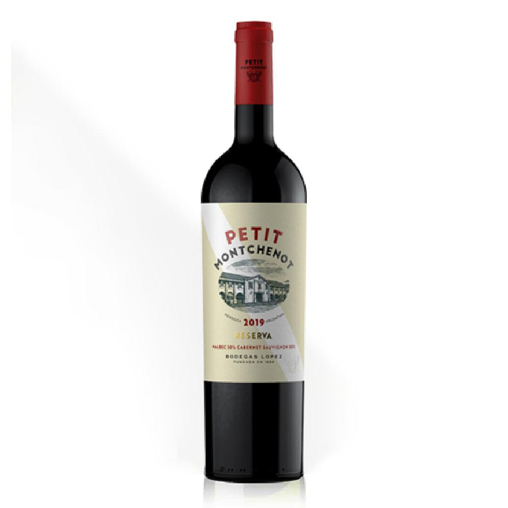 VINO BODEGAS LOPEZ PETIT MONTCHENOT RESERVA TINTO 750 ML