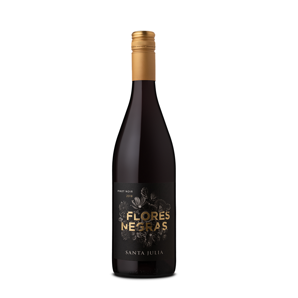 VINO SANTA JULIA FLORES NEGRAS PINOT NOIR 750 ML