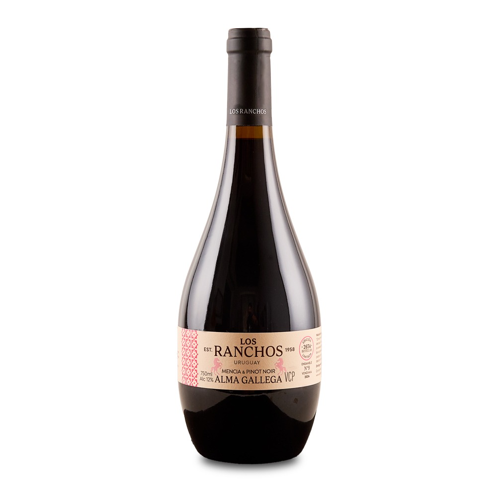 VINO LOS RANCHOS ALMA GALLEGA MENCIA & PINOT NOIR 750 ML