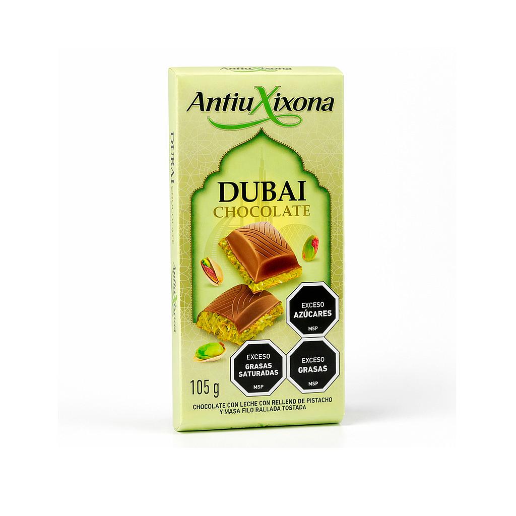 CHOCOLATE ANTIU XIXONA DUBAI 105 GRAMOS