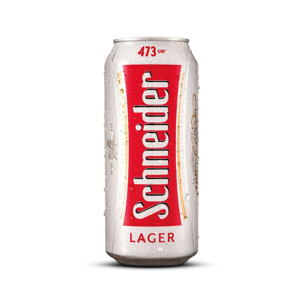 CERVEZA SCHNEIDER LATA 473 ML