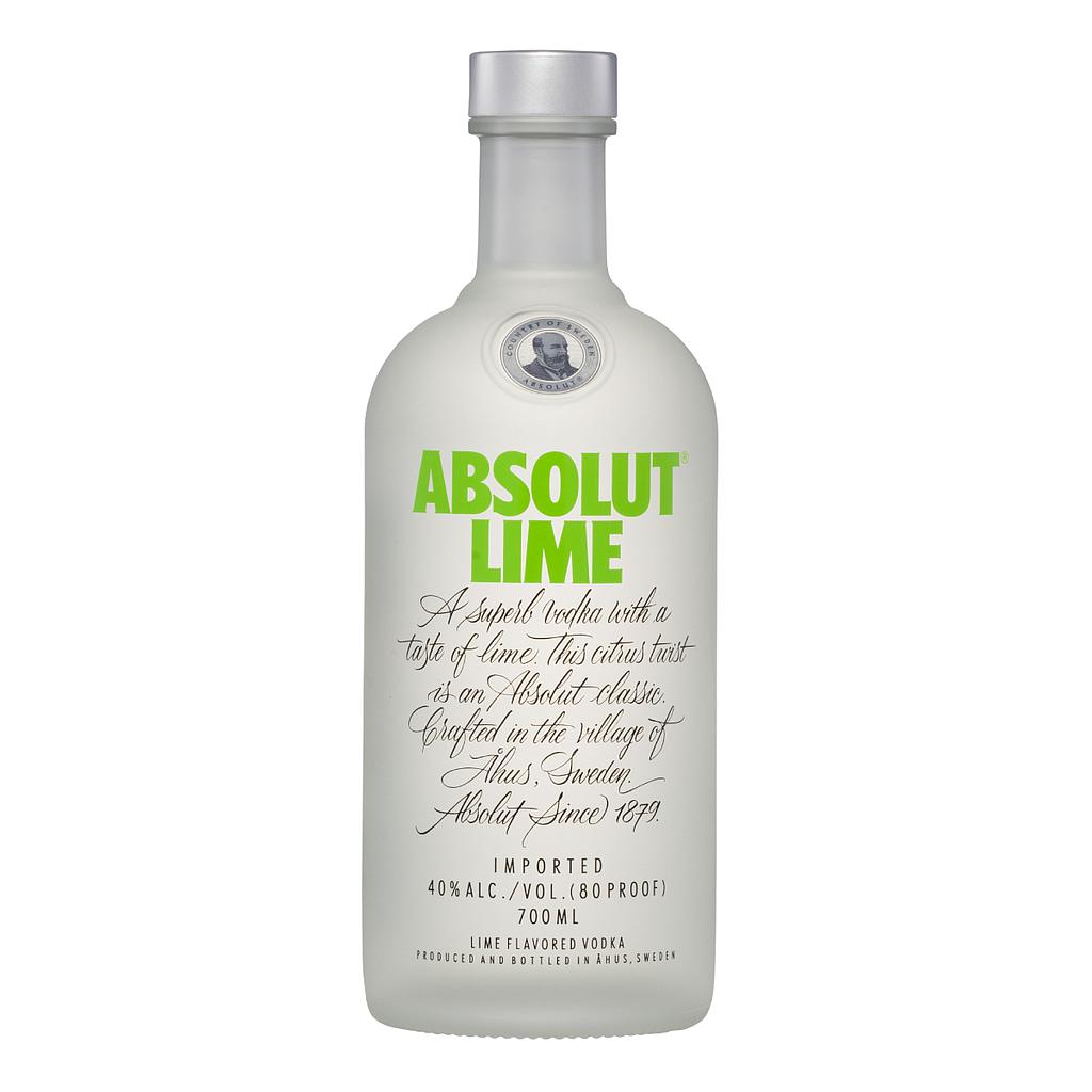 VODKA ABSOLUT LIME 750 ML