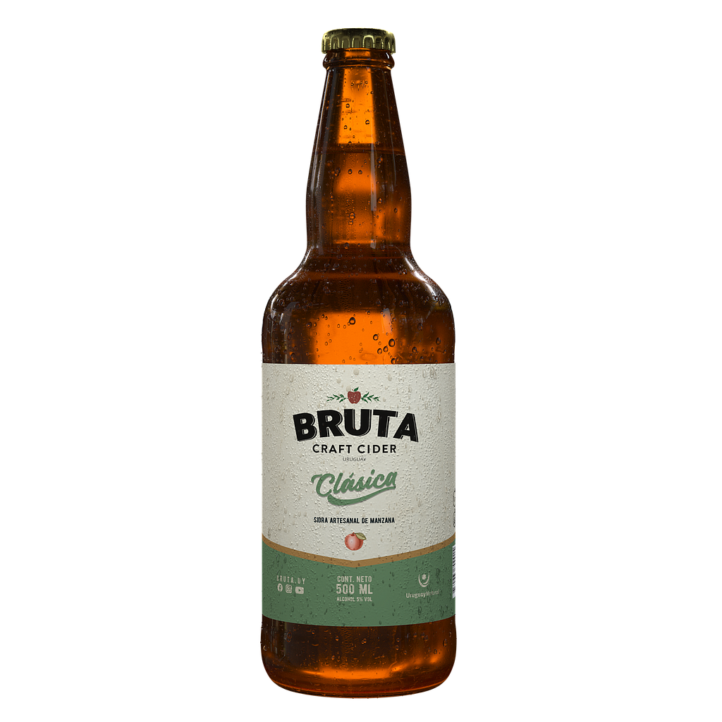 SIDRA ARTESANAL BRUTA CLASICA 500 ML