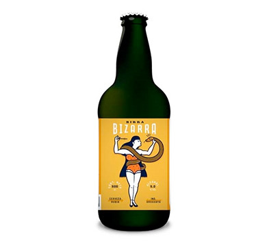 CERVEZA BIZARRA BLONDE ALE 500 ML