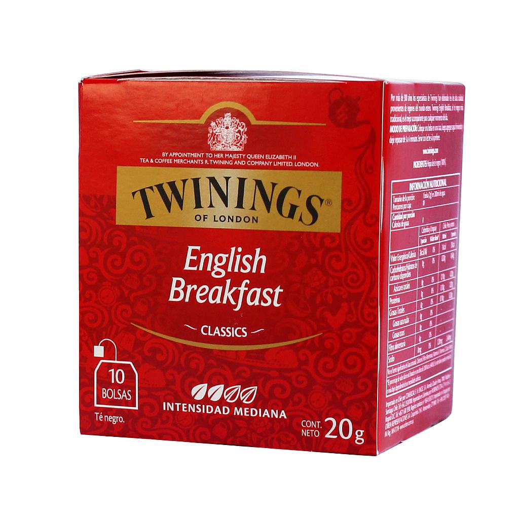 TE TWININGS ENGLISH BREAKFAST 10 SOBRES