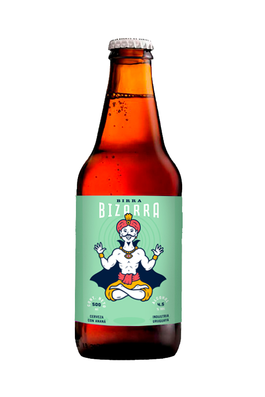 CERVEZA BIZARRA IPA SUAVE 500 ML