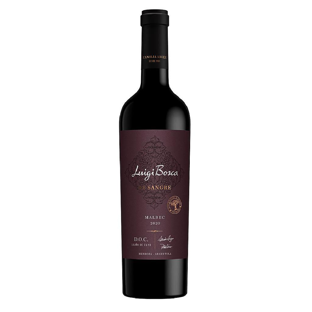 VINO LUIGI BOSCA DE SANGRE MALBEC DOC 750 ML