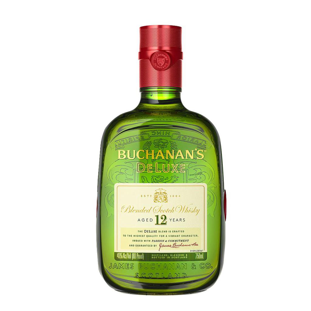 WHISKY ESCOCES BUCHANAN'S 12 AÑOS 1 LITRO